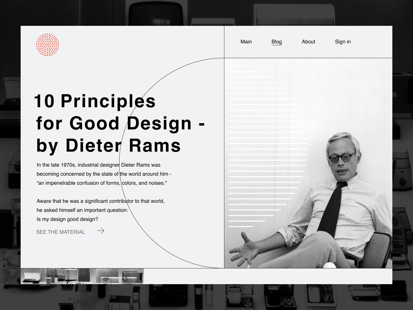 Web design article 3/3 by Julia Vaulina on Dribbble