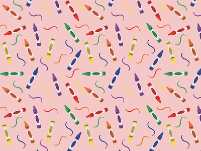 crayon pattern