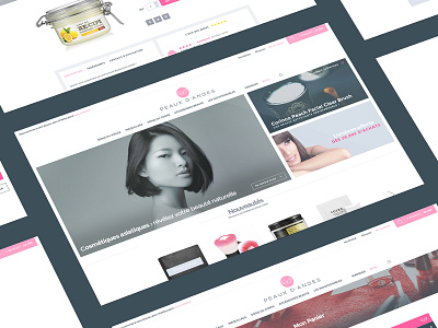 Peaux d'anges - Webdesign e commerce kbeauty peaux danges webdesign