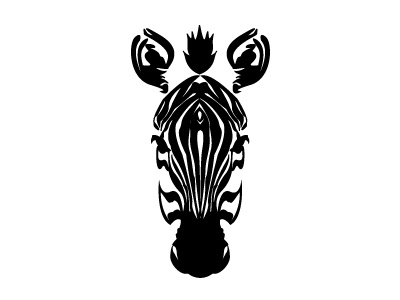 Stripes africa animal black illustrator vector white zebra zebre