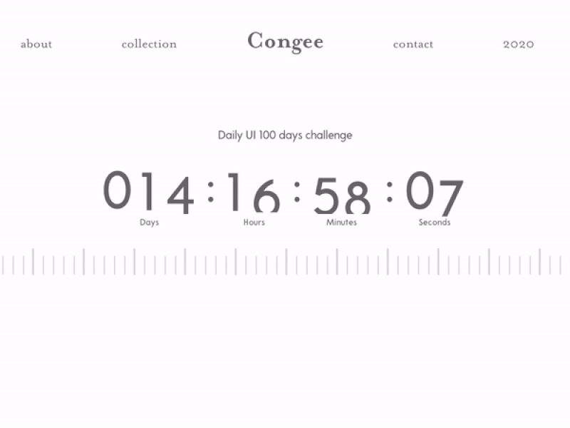 Daily UI :: 014 business countdowntimer daily 100 challenge dailyui design logo portfolio studio typography ui web xd