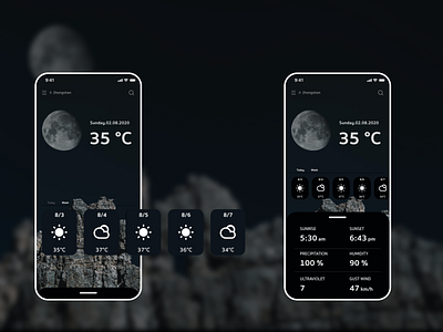 Daily UI :: 037 Weather