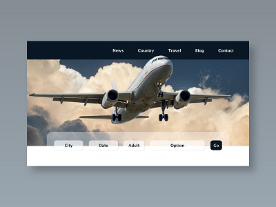 Daily UI :: 068 Flight Search