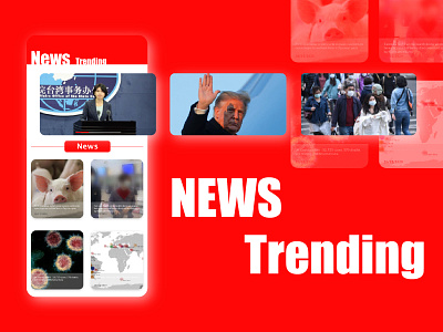 Daily UI :: 069 Trending app branding daily 100 challenge dailyui design landingpage trending ui ui vector web xd