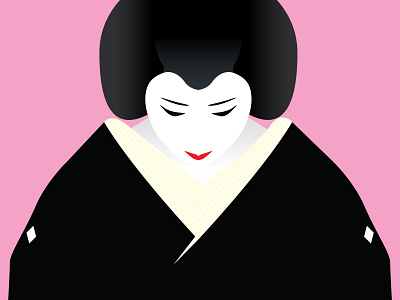 Maiko art design flat graphic design icon illustration illustrator minimal vector