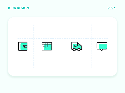 线面图标 app design icon ui ux web