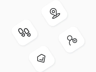 线性图标 design flat icon ui