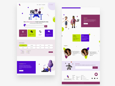 E-learning For Kids By Rosemary Chinasa On Dribbble