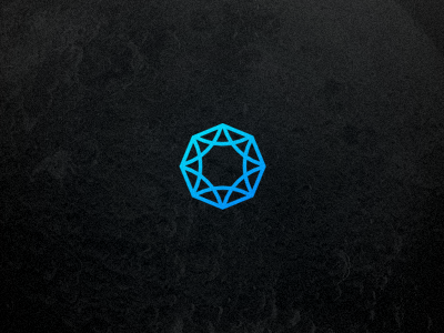 Diamond Mine - logo black blue brand diamond diamond mine icon logo logo design logotype mark mine