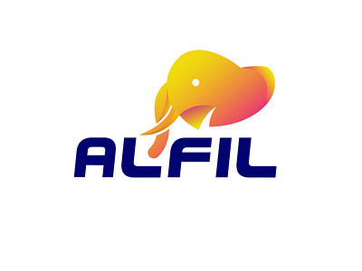 Alfil design flat icon illustration illustrator logo minimal typography vector