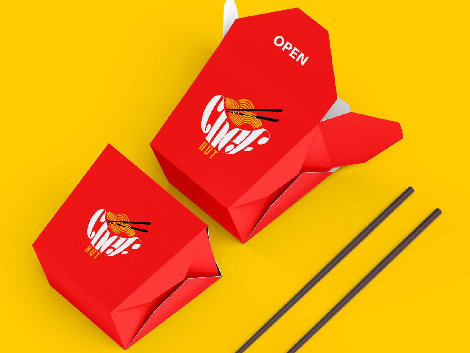 Chef Hut Food Packaging by weintegrityarts on Dribbble