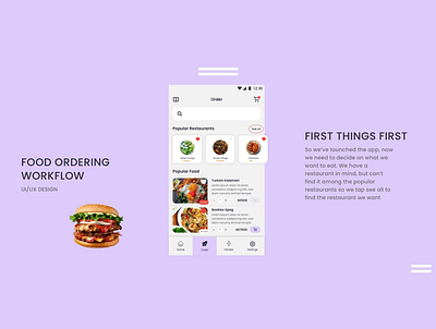 Food Delivery App app branding deliveroo delivery design eat food food delivery food ordering graphic design illustration mobile app uber eats ui ux