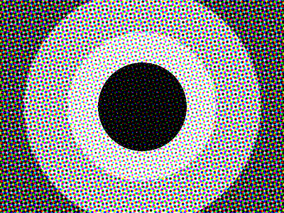 eClipse eclipse halftone minimal minimalism vector