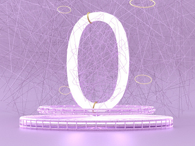 Emitter ring 🔮• O 36daysoftype 3d 3d art art design graphic sculpture set typography