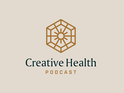 Creative Health Brand branding branding design design logo logo mark podcast typography