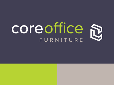 Core Office Furniture c furniture logo logomark