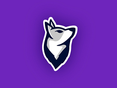 Vallhund WIP dog esports illustration logo vallhund vector