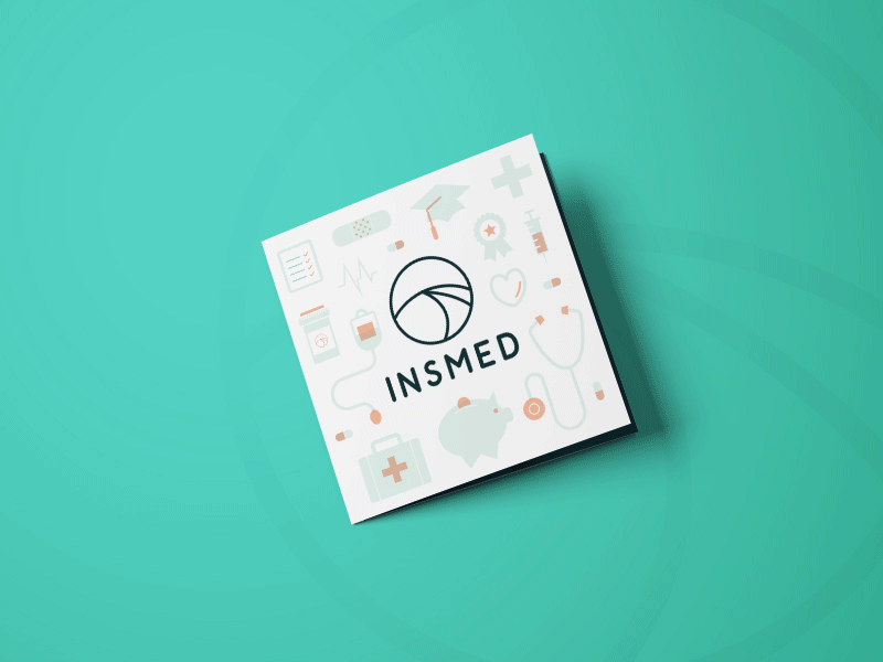 21/31: InsMed Brochure Design branding brochure editorial icons layout print square vector