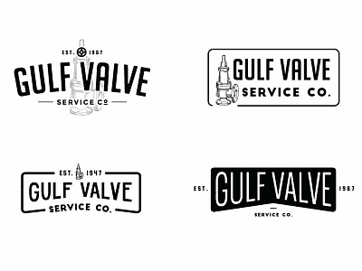 Gulf Valve Logo Exploration