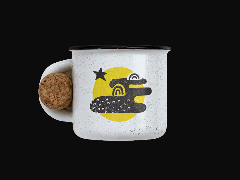 Austin Java Mugs branding coffee design illustration mugs typography