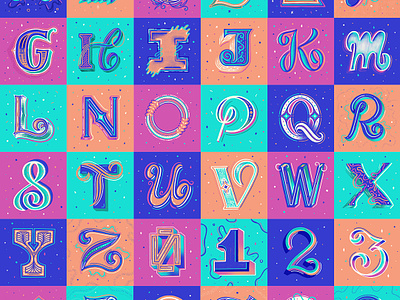 36 Days of Type handlettering illustration lettering script type typography
