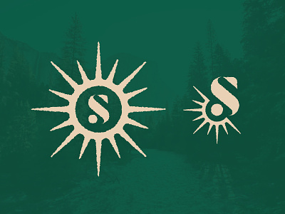 S is for Sun branding design logo logo design sun