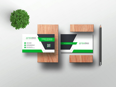 Professional corporate marketing business card design