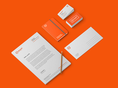 Growth Finance CI branding ci corporate identity graphic design logo design modern branding orange logo