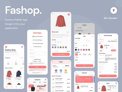 Fashop - UI Kit