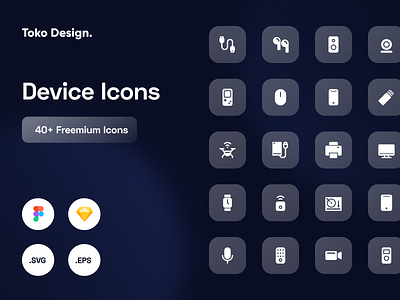 Device - Icon app assets design device fintech icon icon set icons ios library mobile toko design tokodesign tools ui ui8 uidesign uikit ux uxdesign