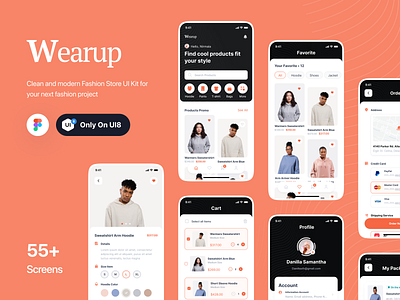 Wearup - eCommerce App Ui Kit