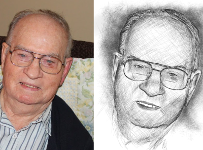 Portrait Commission face illustration portrait sketch