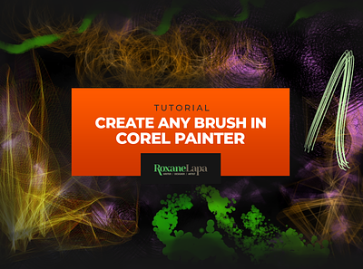 Corel Painter Custom Brush tutorial brush brushes corel painter tutorial