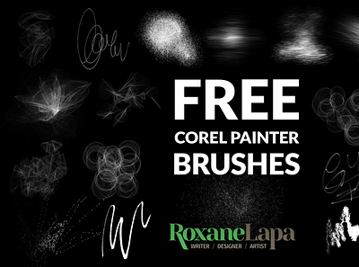 Free Corel Painter Particles Brush Set brush brushes brushset corel painter free brushes