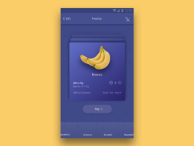 Grocery app WIP app freebie grocery sketch ui ux