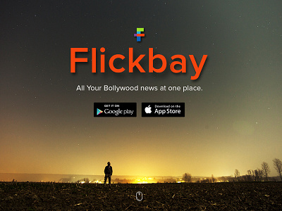 Flikbay website WIP homepage ui ux website