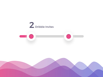 2 Dribbble Invites draft dribbble invite