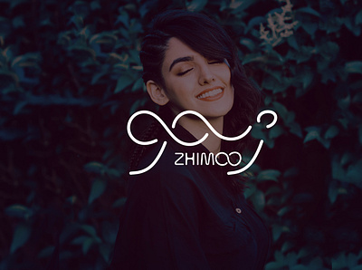 Zhimoo beauty salon Identity Design Project branding design flat logo