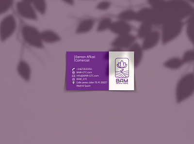 BAM General Trading Company Identity Design Project ebrahim ashouri ebrahimashuri design logo design saffron spanish visit card visiting card design ابراهیم عاشوری ابراهیم عاشوری طراح