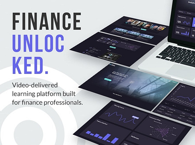 Finance Unlock app design finance finance app fintech fintech app ui design uiux ux design