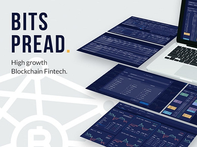 Bitspread finance app finances financial app fintech ui design ux ui ux design web web design