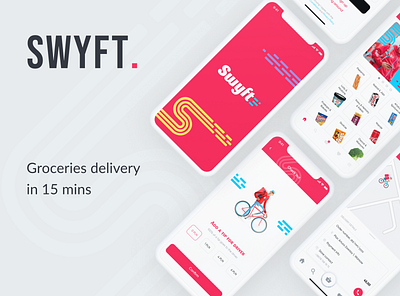 SWYFT app design design illustration logo mobile app mobile design ui ux ui design ux design uxdesign