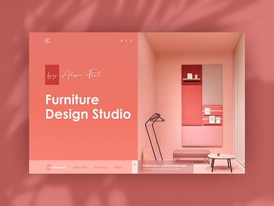 Furniture Design Interion studio application branding clean ui company concept design furniture app furniture website interior studio ui uidesign ux webdesign website yozma.tech