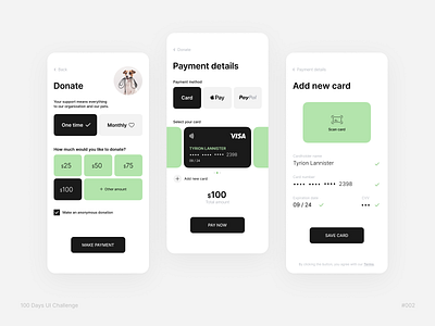 Credit Card Checkout Form 002 app clean concept concept design credit card dailyui design figma landing minimalism mobile payment payment method paypal ui uiux uiux 100 days ui challenge web design