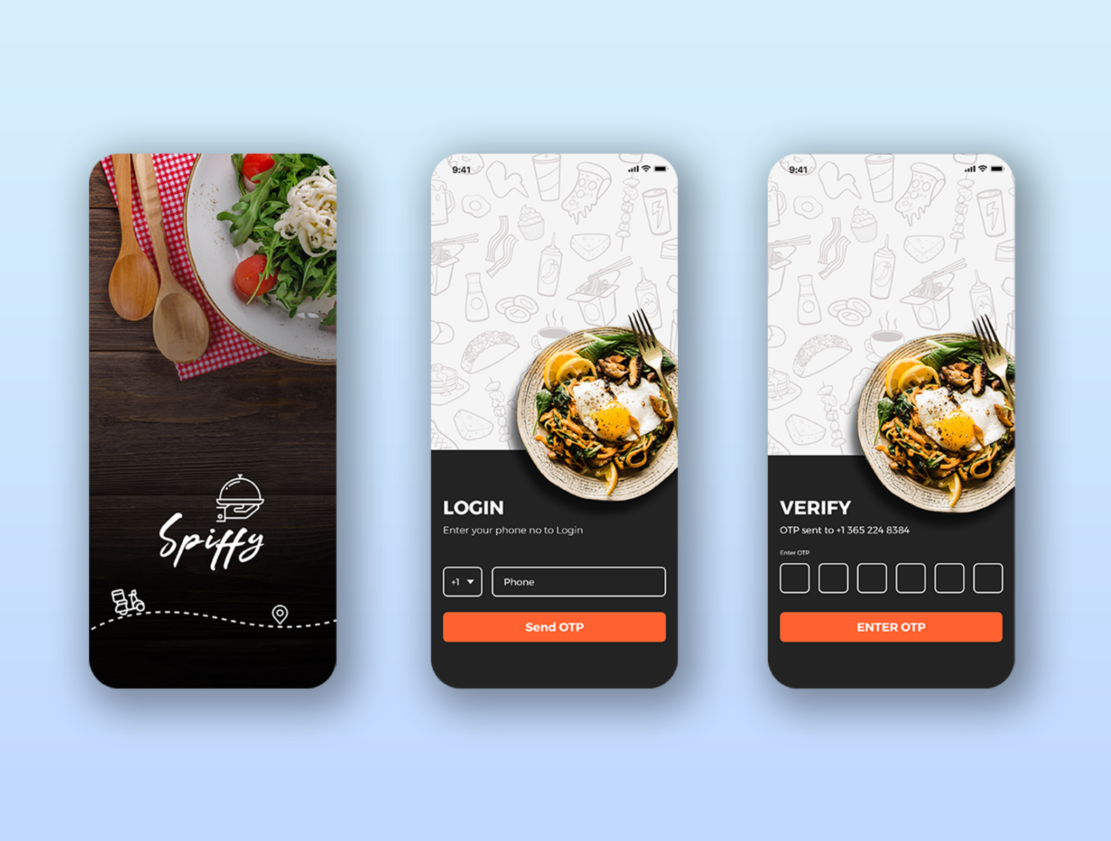 Food App login Screen by Alis Mangukiya on Dribbble