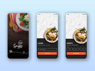 Food App login Screen by Alis Mangukiya on Dribbble