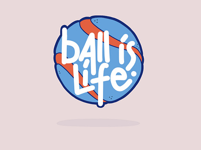 Ball is life (aka life with a dog) design digital art digital drawing digitalart dog enamel pin illustration illustration art procreate art procreateapp