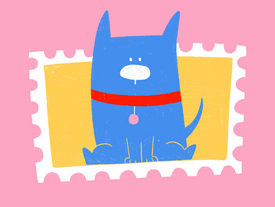 Doggo Stamp collection colourcomboo colourful design digital digital art digital drawing digitalart dog dogs drawing illustration procreate procreate art stamp