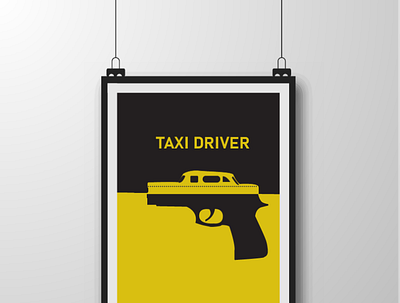 taxi driver design minimal movie poster taxi driver tyography