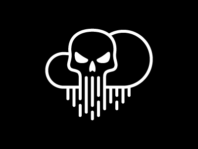 Cloudhack cloud cloud computing hack mohldesign security skull